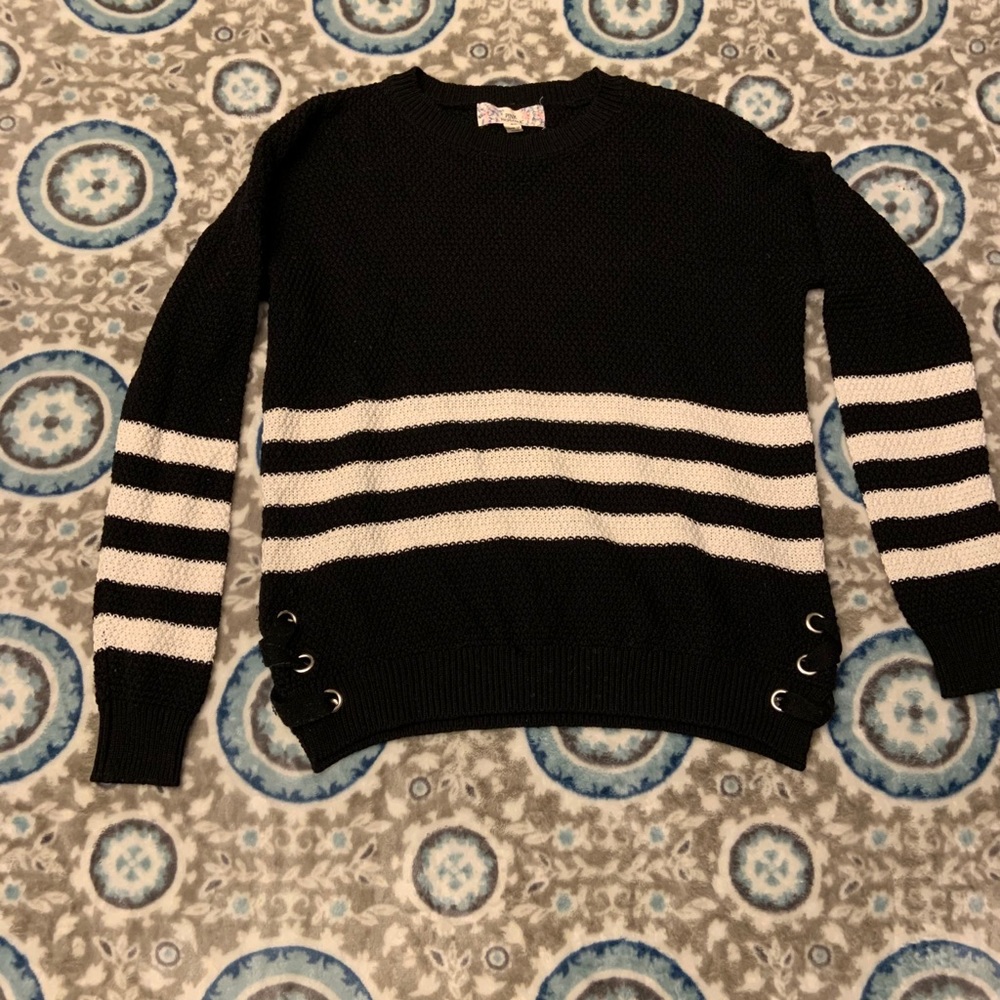 A comfy knitted sweater